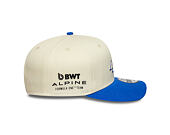 Kappe New Era - F1 Contrast Visor 9SEVENTY Stretch-Snap - Alpine Racing - Ivory
