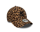 Kinder Kappe New Era - MLB Leopard Cord 9FORTY - NY Yankees - Stone / Black
