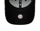 Damen Kappe New Era - MLB Cosy Leopard 9FORTY - NY Yankees - Deep Auburn / Black