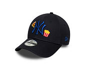 Kinder Kappe New Era - MLB Food Icon 9FORTY - NY Yankees - Navy / Blue