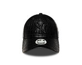 Damen Kappe New Era - MLB PU Pattern 9FORTY - NY Yankees - Black