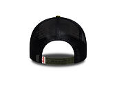 Kappe New Era - Branded Patch Cord 9FORTY A-Frame Trucker - Cream / New Olive
