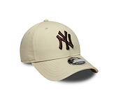 Kappe New Era - MLB 9FORTY M-CROWN - NY Yankees - Stone / Deep Auburn