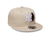 Kappe New Era - MLB Outdoor Icon 9FIFTY - NY Yankees - Stone