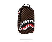 Rucksack Sprayground - Sharks In Paris Wtf Bubble Brown Check Backpack