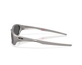 Sonnenbrille Oakley - Prizm Black Polarized - Titanium/Silver