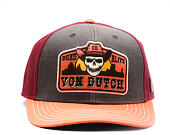 Kappe Von Dutch - Semi Curve - Patch Premium - Red / Orange