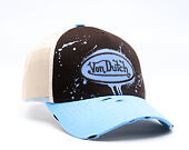 Kappe Von Dutch - Baseball - Print & Embroidery - Black / Light Blue