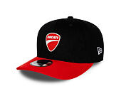 Kappe New Era - Ducati Contrast Visor 9SEVENTY Stretch-Snap - Black