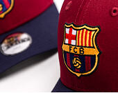 Kinder Kappe New Era - Contrast Stitch 9FORTY - Barcelona FC - Cardinal / Navy