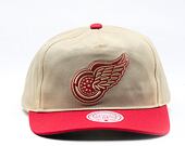 Kappe Mitchell & Ness - NHL Retro Roots Deadstock Vntg - Detroit Red Wings - Cream