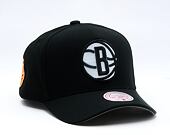 Kappe Mitchell & Ness - NBA 404 Club Neon Pro Snapback - Brooklyn Nets - Black