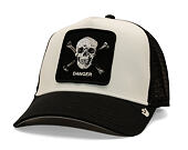 Kappe Goorin - Danger Skull And Crossbones - Dust / Black