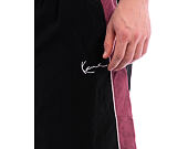 Hose Karl Kani - Signature Sidestripe Baggy Trackpants - Black