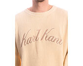 Pullover Karl Kani - KK Script Knit Oversized Crew - Off White
