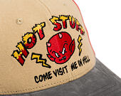 Kappe Capslab - Hot Stuff Trucker - Come Visit Me In Hell Distressed - Sand / Red