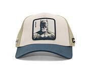 Kappe Capslab - Batman Trucker - Dark Knight Sketch - Off White / Blue