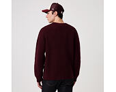 Pullover New Era - MLB Waffle Knit Crew - NY Yankees - Maroon