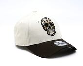 Kappe New Era - Branded Skull Pack 9FORTY - Stone / Light Brown