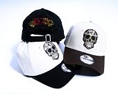 Kappe New Era - Branded Skull Pack 9FORTY - Stone / Light Brown