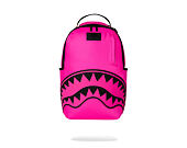 Rucksack Sprayground - Shark Central White Stencil Shark Pink Nylon Backpack