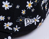 Kinder Kappe New Era 9FORTY Kids MLB All Over Print Daisy - NY Yankees - Black / White