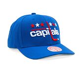 Basecap Mitchell & Ness NHL Team Ground 2.0 Pro Snapback Washington Capitals Blau