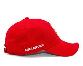 Kappe New Era 9FORTY National Team - Czech Republic Scarlet
