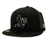 Kappe New Era 59FIFTY MLB "2022 Batting Practice" Oakland Athletics - Black