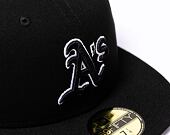 Kappe New Era 59FIFTY MLB "2022 Batting Practice" Oakland Athletics - Black