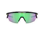 Sonnenbrille Oakley Sphaera Prizm Road Jade - Matte Black