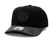 Kappe Brixton Crest C MP Snapback - Black/Black/Black