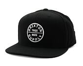 Kappe Brixton Oath III Snapback - Black