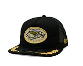 Kappe New Era - Golfer Motorsport Retro Trucker - Black