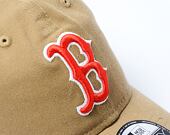 Kappe New Era - 9TWENTY Classic Dad Cap - Boston Red Sox - Khaki