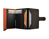 Geldbörse Secrid - Miniwallet - Matte - Truffle & Orange