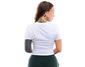 Damen T-Shirt New Era - Script Tee Slim - White / Black