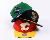 Kappe Mitchell & Ness - Team 2 Tone 2.0 Snapback - Vancouver Canucks - Grün/Marine