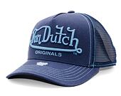 Kappe Von Dutch - Trucker Riverside - Caps - Cot Twill - Blue