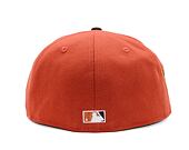 Kappe New Era - MLB Visor Clip 59FIFTY - Chicago Cubs - Rust / Brown