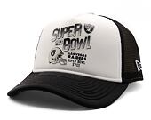 Kappe New Era - NFL Superbowl 9FORTY Trucker - Las Vegas Raiders - Black