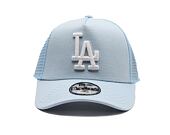 Kinderkappe New Era - MLB Essential 9FORTY Trucker - LA Dodgers - Pastellblau / Navy