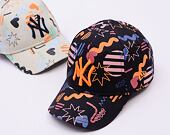 Kinderkappe New Era - MLB Kids Print 9FORTY - NY Yankees - Navy / Papaya Orange