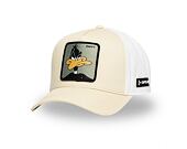Kappe Capslab - Trucker Looney Tunes - Daffy Duck - Cream / White
