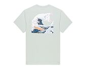 T-Shirt Rip N Dip - Great Wave Tee - Sage Grey