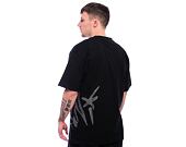 T-Shirt Karl Kani - Woven Signature Kani Tag Tee - schwarz/dunkelgrau