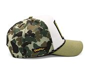 Kappi Capslab - Trucker Looney Tunes - Daffy Duck - Tarnmuster