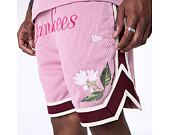 Shorts New Era - MLB Floral Mesh - NY Yankees - Pink