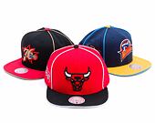 Kappe Mitchell & Ness - Chicago Bulls - Pipe Snapback - Red