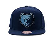 Kappe Mitchell & Ness - NBA Team Ground 2.0 Snapback - Memphis Grizzlies - Blue